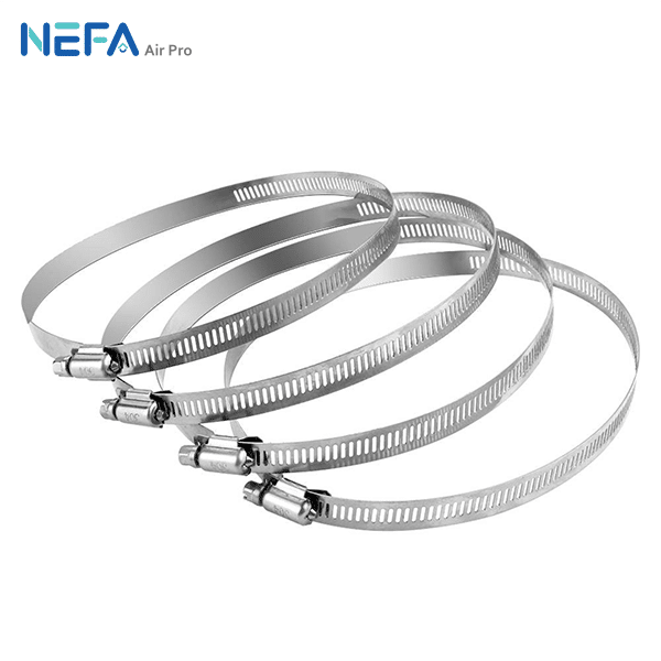 Đai thít Inox DN100 – DN300