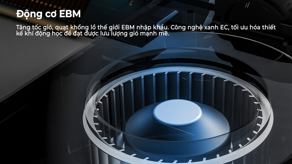 Động cơ EBM Đức mạnh mẽ