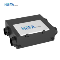 Máy cấp khí tươi thu hồi nhiệt hai chiều cửa dưới Nefa AirPro