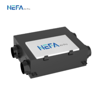 Máy cấp khí tươi thu hồi nhiệt hai chiều cửa dưới 4 chế độ gió Nefa AirPro