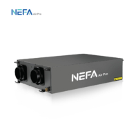 Máy cấp khí tươi hai chiều hồi nhiệt hút ẩm khử nồm cửa ngang Nefa AirPro