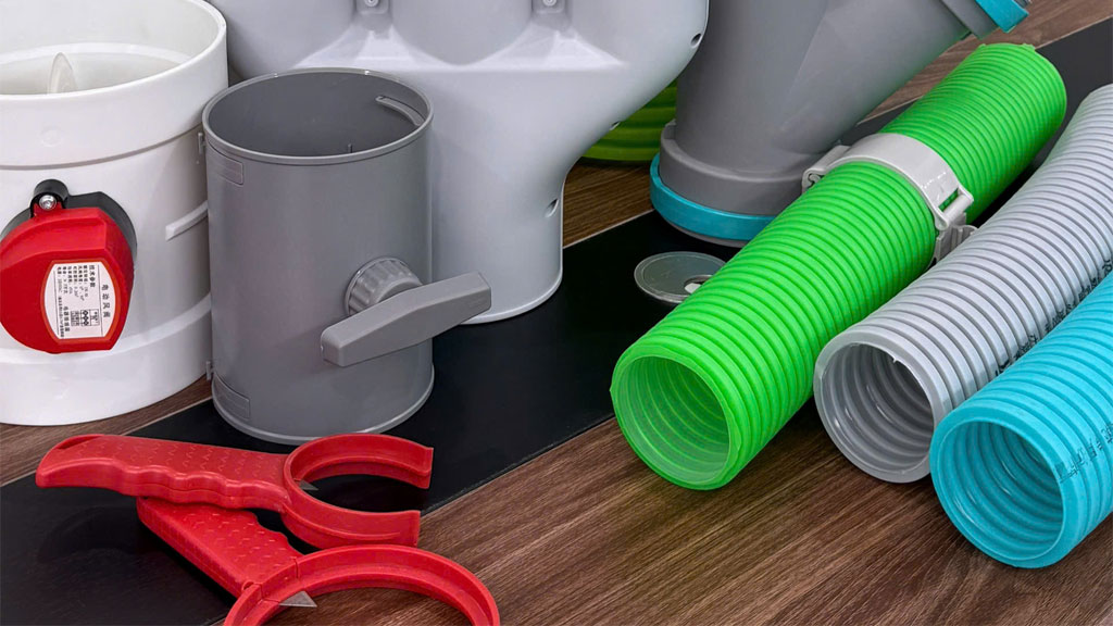 Ống gió HDPE các màu và phụ kiện