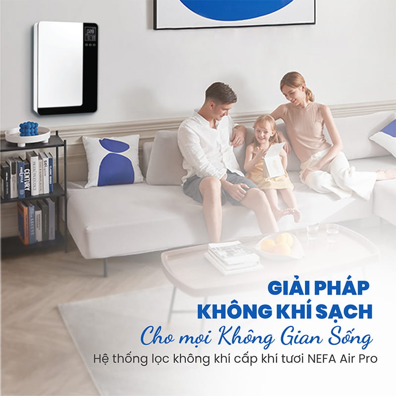 Cấp khí tươi phòng khách là gì?