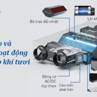 Cấu tạo và nguyên lý hoạt động của máy cấp khí tươi.