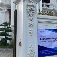 Hệ thống cấp khí tươi - Thông gió cho biệt thự sang trọng.