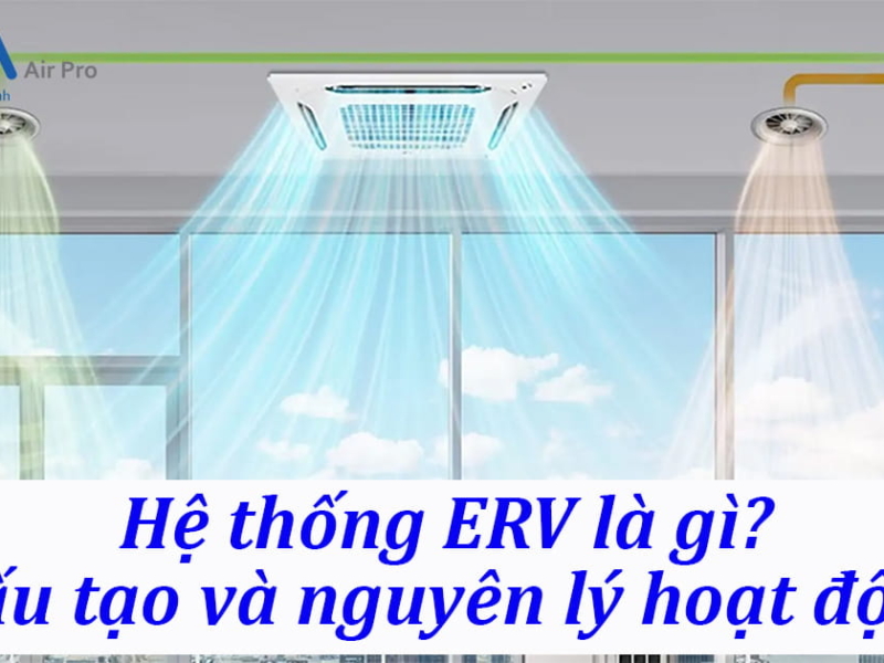Hệ thống ERV là gì? Cấu tạo và nguyên lý hoạt động