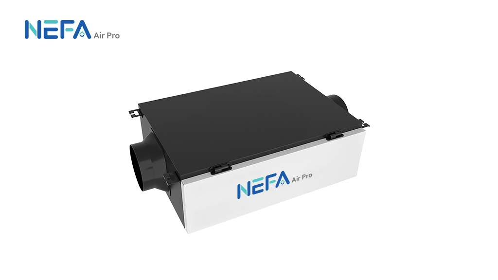 Cấu tạo và nguyên lý hoạt động của máy cấp khí tươi 6 Máy cấp khí tươi 1 chiều NEFA AIr Pro.
