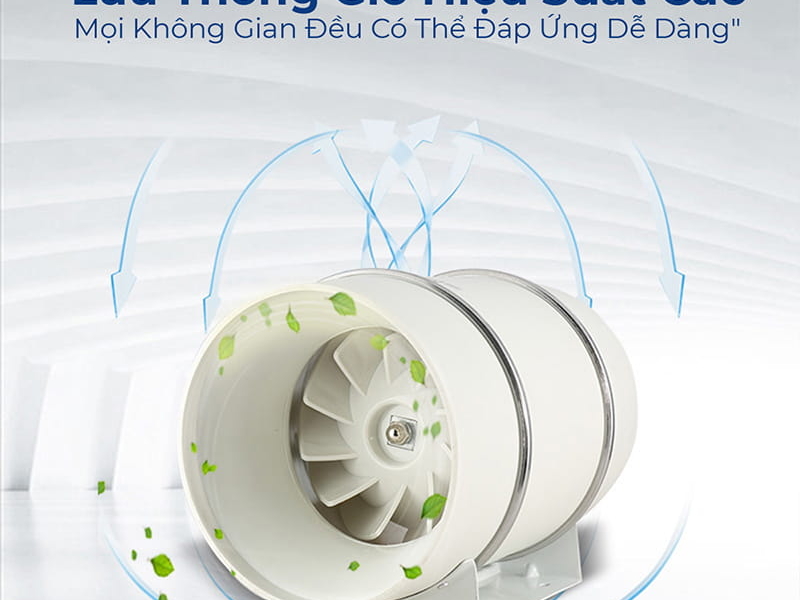 Thông gió bằng quạt hút được nhiều gia đình, văn phòng, biệt thự, công trình lựa chọn. Thông gió bằng quạt hút được nhiều gia đình, văn phòng, biệt thự, công trình lựa chọn.