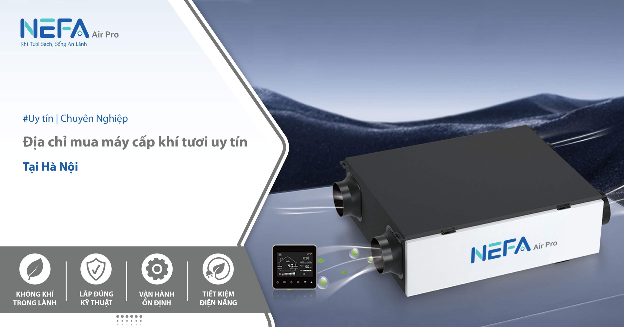 Địa chỉ mua máy cấp khí tươi uy tín tại Hà Nội